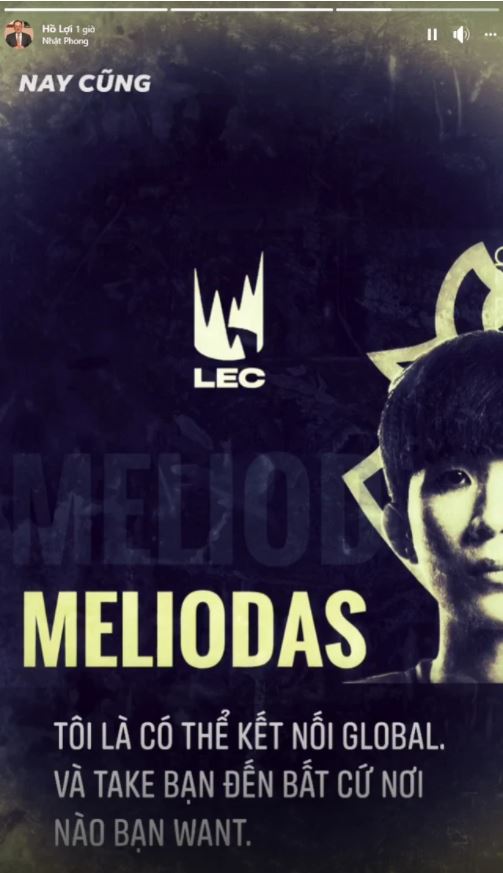 Anh Lợi tiết lộ việc Meliodas có khả năng sang LEC thi đấu