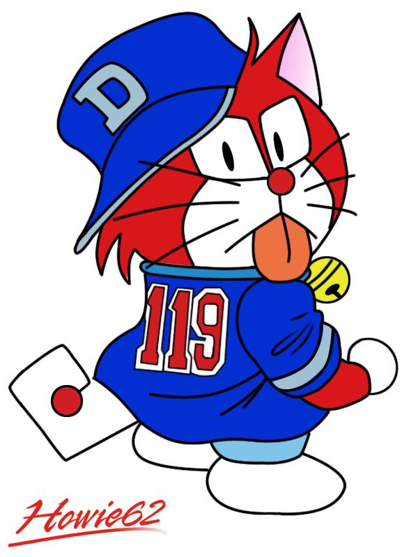 hoài niệm về manga Doraemon bóng chày