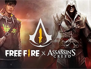 Free Fire  hợp tác với Assassins Creed mang đến các Gói, Vũ khí độc đáo