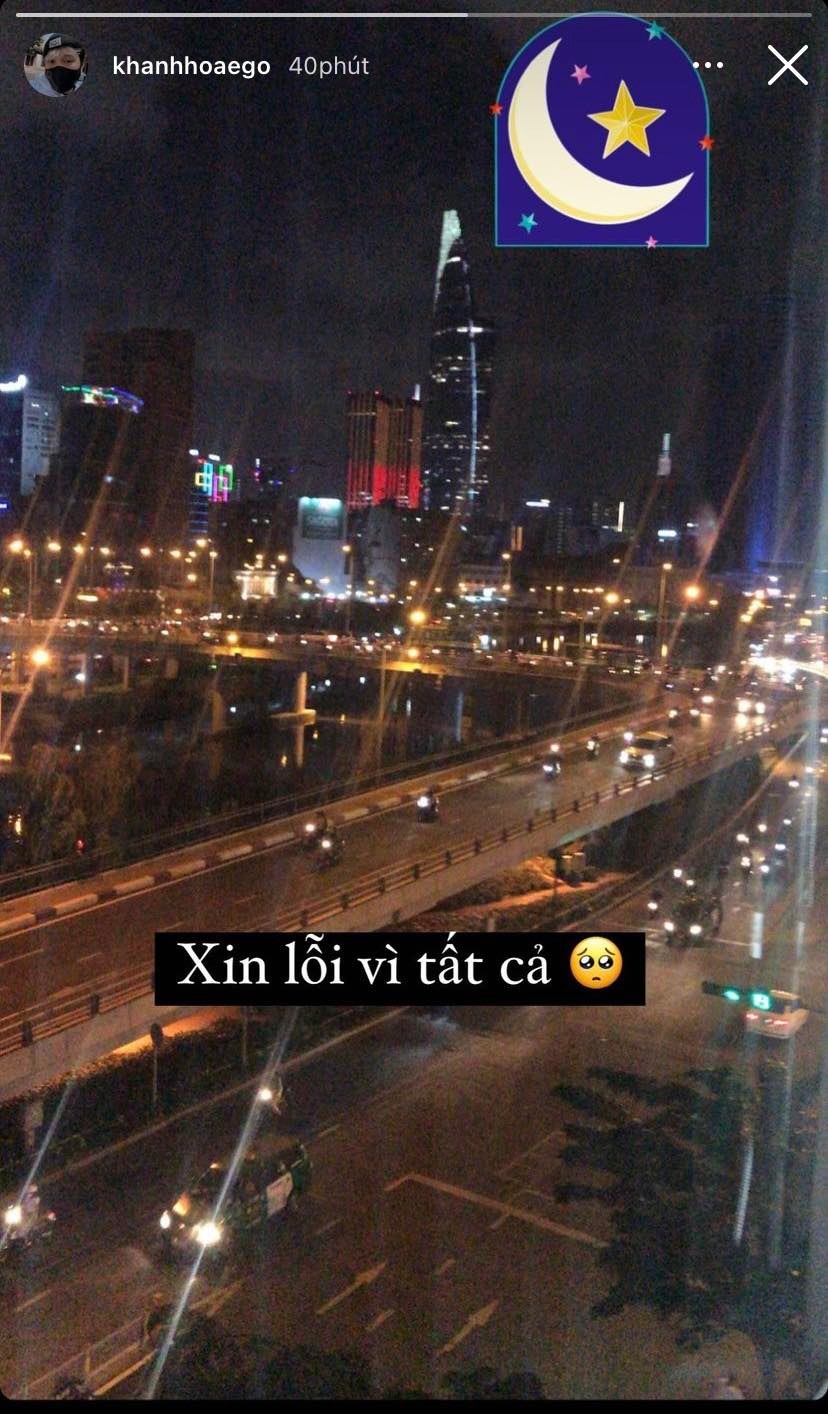 Trong khi đó EGO lại buồn bã và gửi lời xin lỗi vì những lỗi lầm vừa qua