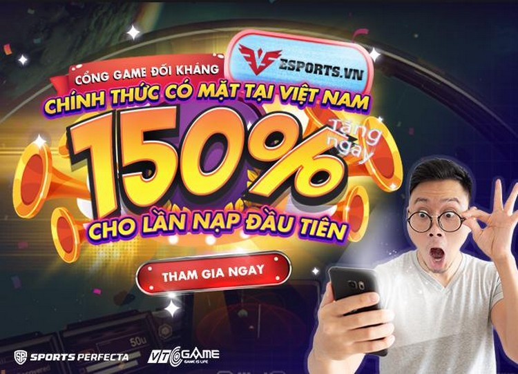 Cổng game thể thao điện tử eSports.VN chính thức ra mắt tại Việt Nam