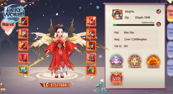 Fairy World: Thần Giới