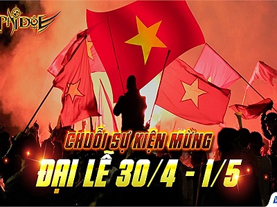 Choáng ngợp với chuỗi sự kiện 30/4 - 1/5 của Phi Đội, không hổ danh là tượng đài game không chiến tại Việt Nam