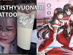 Chuyển nghề từ streamer thành thợ xăm, Misthy khai mực luôn bằng 1 hình tha-thu Twin Lotus trong The Legend of Neverland VTC