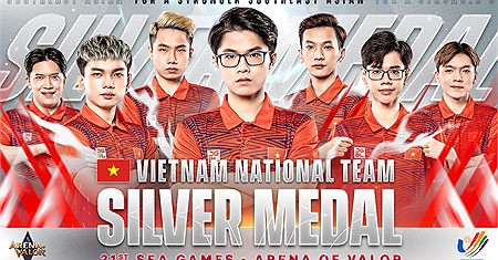 Đội tuyển Liên Quân Mobile Việt Nam để thua Thái Lan tại trận chung kết, qua đó giành HCB SEA Games 31