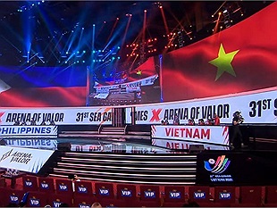 Đội tuyển Liên Quân Mobile Việt Nam thắng dễ dàng trong trận mở màn SEA Games 31