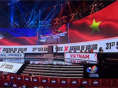 Đội tuyển Liên Quân Mobile Việt Nam thắng dễ dàng trong trận mở màn SEA Games 31