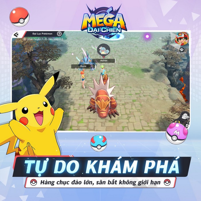 Mega Đại Chiến: Game Đấu Tướng Pokémon Sắp Ra Mắt Tại Việt Nam