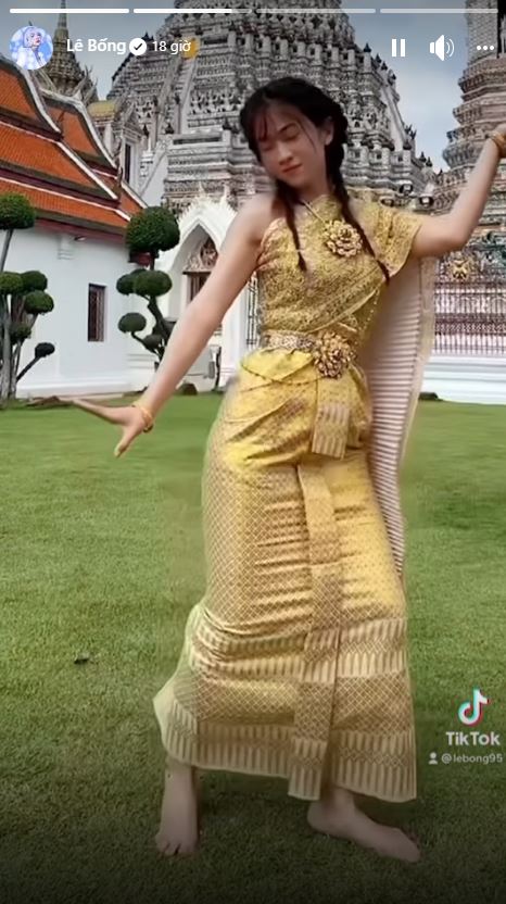 Lê Bống hóa gái Thái nhảy TikTok: Mặt đẹp, dáng xinh nhưng vẫn phải nhờ app kéo chân! 