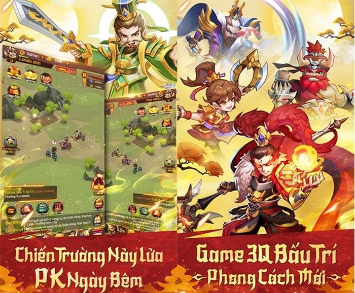 Loạn Chiến 3Q Ggames tựa game Tam Quốc AFK sắp ra mắt tại Việt Nam [HOT]