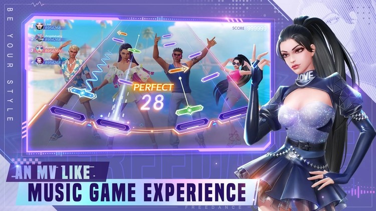 Free Dance – Game vũ đạo cực chất trên nền tảng mobile [HOT]