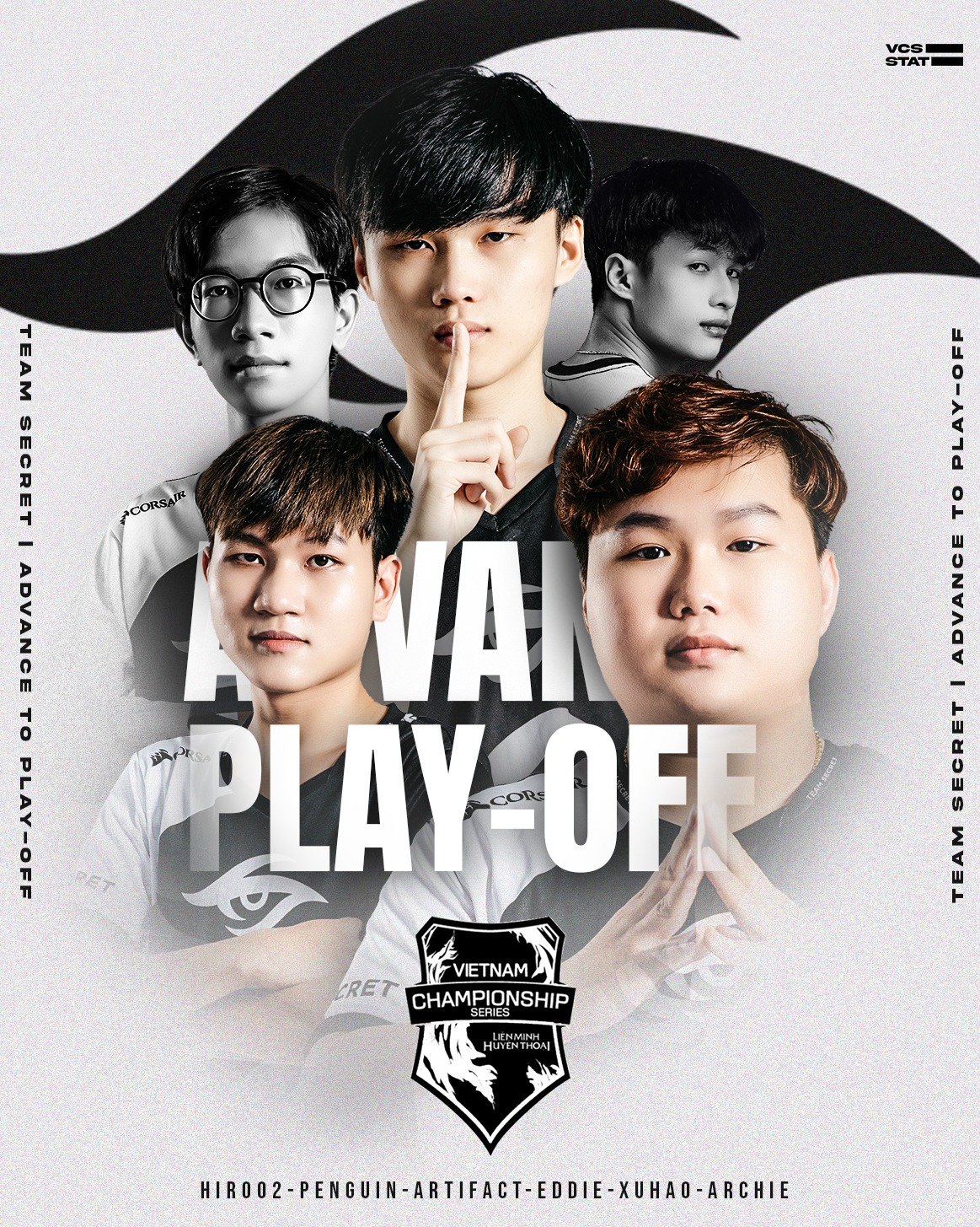 Team Secret trở thành đội tuyển đầu tiên lọt vào vòng playoffs VCS Mùa Hè 2022