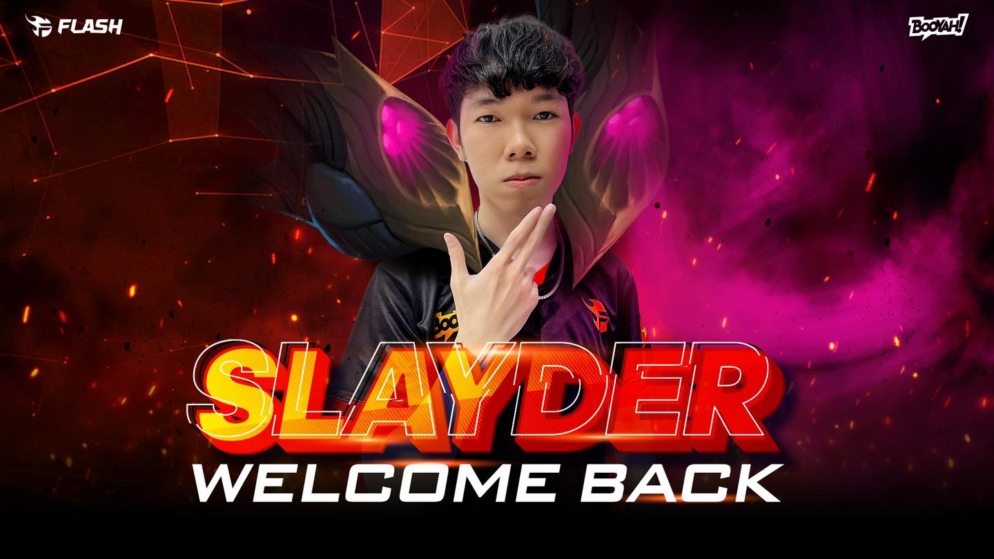 Slayder comeback Team Flash tại VCS Mùa Xuân 2022