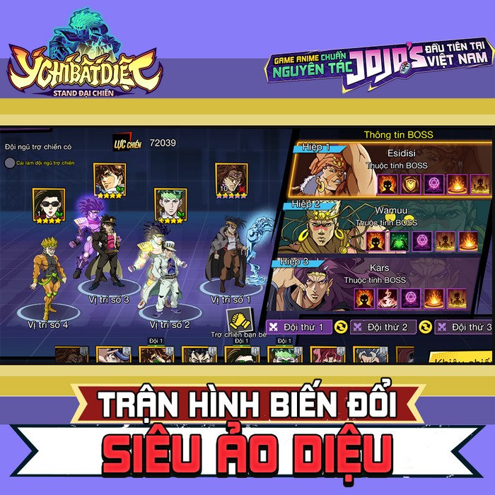 Ý Chí Bất Diệt-Stand Đại Chiến