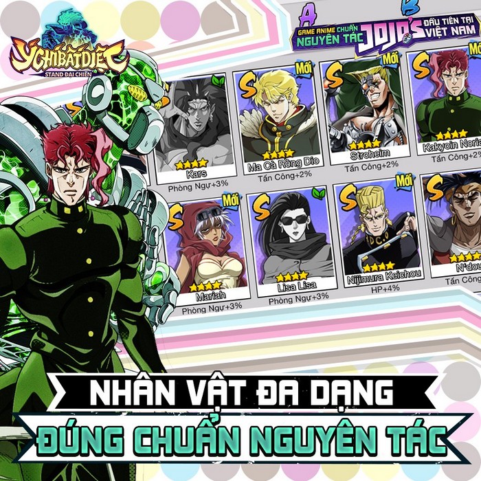 Ý Chí Bất Diệt-Stand Đại Chiến