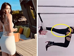 Ngọc Trinh tung clip lên đồ cắt xẻ táo bạo, thả dáng trên không "cực nghệ" mát mắt người xem
