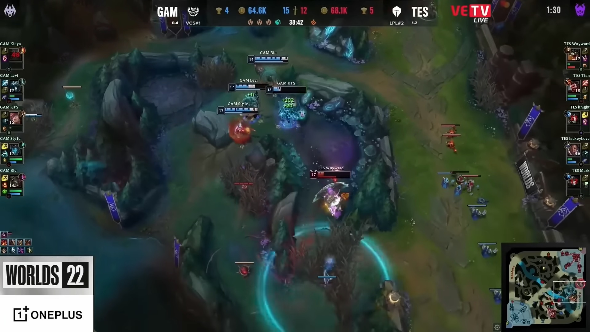 Linh Hồn Rồng giúp GAM có lợi thế ở một số pha giao tranh