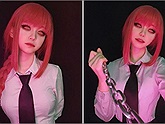 Cùng chiêm ngưỡng bộ ảnh cosplay Makima trong Chainsaw Man
