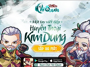 Toàn Dân Võ Quán tựa game đấu tướng chiến thuật đề tài Kim Dung sắp ra mắt