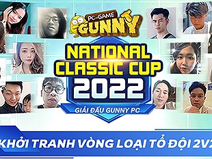 Vòng Loại 2v2 Gunny PC National Classic Cup chính thức khởi tranh từ 10/12