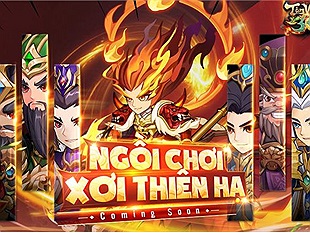 Tân Vương 3Q Game Tam Quốc công thành sắp ra mắt làng game Việt