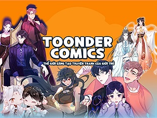 Toonder Comics - Ứng dụng đọc truyện tranh bản quyền độc đáo với kho nội dung đa dạng