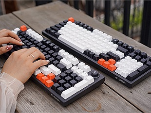 Trên tay EK398, phím cơ mới kèm phím xoay nhà E-Dra