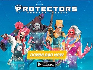 Protectors: Shooter Legends - Game bắn súng hành động mới trên Android và IOS