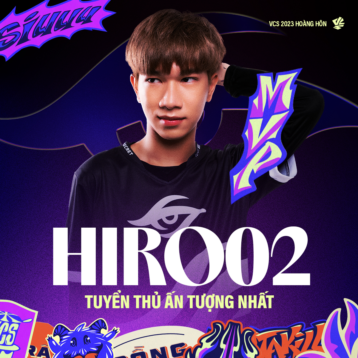 Hiro02 là tuyển thủ ấn tượng nhất VCS Hoàng Hôn 2023