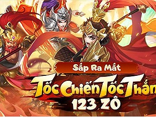 123 Tam Quốc game đấu tướng chiến thuật tốc chiến tốc thắng sắp ra mắt
