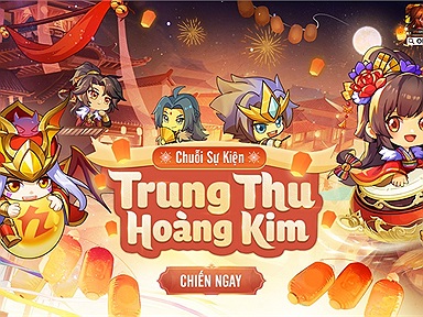 OMG 3Q – VNG khởi động chuỗi sự kiện Trung Thu Hoàng Kim, tặng vạn quà khủng cho game thủ