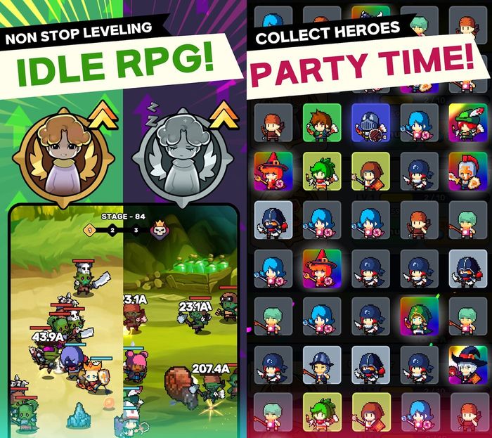 Săn lùng phù thủy trong tựa game nhập vai nhàn rỗi Tiny Quest : Idle RPG Game Tiny-Quest_2