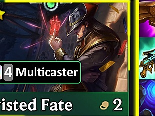 Đấu Trường Chân Lý: Thử nghiệm giáo án Twisted Fate leo rank từ Pháp Sư Trung Hoa