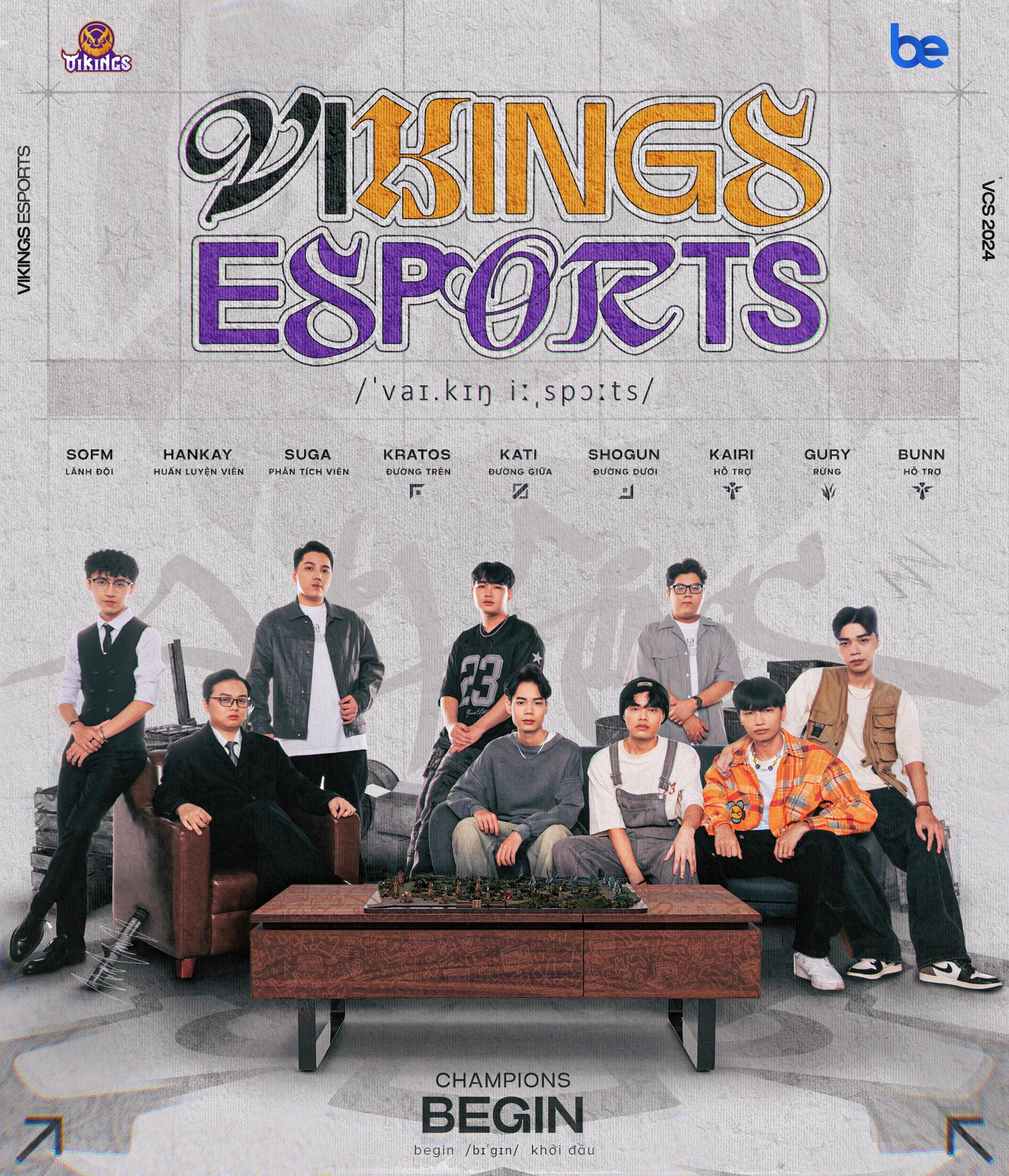 NHM đang rất trông chờ vào màn trình diễn của Vikings Esports tại VCS Mùa Xuân 2024