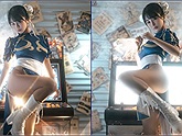 Chiêm ngưỡng bộ ảnh cosplay Chun-li trong Street Fighter được thực hiện bởi coser Trung Quốc