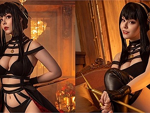 Cùng ngắm màn cosplay Yor trong Spy x Family được thực hiện bởi Disharmonica