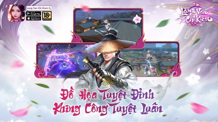 Lăng Vân Chi Kiếm tựa game MMO kiếm hiệp tình duyên sắp ra mắt