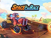 Space Car Race - Đua xe vui nhộn trên đường đua vũ trụ!