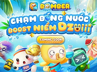 Bomber VNG tựa game mobile đối kháng đặt bom nước sắp phát hành tại Việt Nam