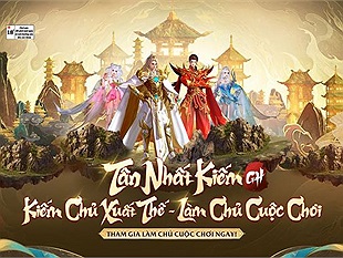 Tân Nhất Kiếm GH tựa game nhập vai tiên hiệp sắp ra mắt vào tháng 7