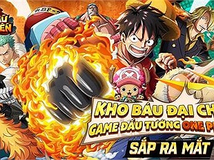 Kho Báu Đại Chiến tựa game đấu tướng One Piece sắp ra mắt