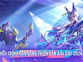 Liên Quân Mobile: Điều chỉnh cân bằng phiên bản PB AOV Day 2024 – 05.09