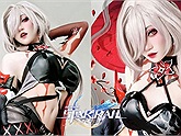 Chiêm ngưỡng bộ ảnh cosplay Acheron - Nữ chiến binh băng giá quyến rũ trong Honkai: Star Rail