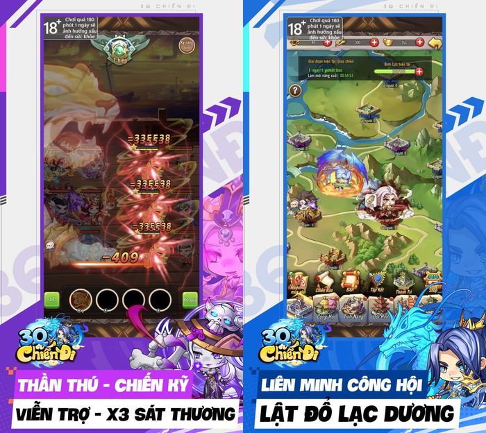 3Q Chiến Đi tựa game đấu tướng chiến thuật chủ đề Tam Quốc 3Q-Chien-Di-1