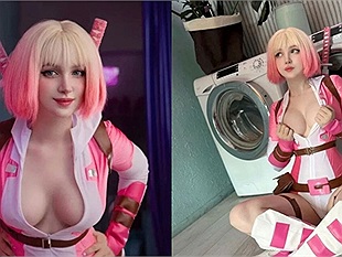 Ulichan biến hóa thành Gwenpool cực kỳ quyến rũ trong bộ ảnh mới