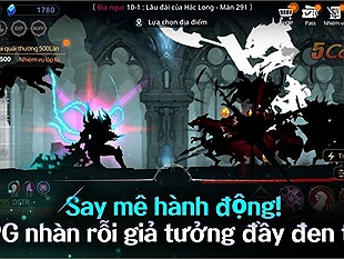 Hắc Kiếm Trỗi Dậy tựa game nhập vai nhàn rỗi đang mở đăng ký trước trên Mobile