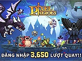 Anh Hùng Pixel tựa game nhập vai nhàn phong cách pixel cổ điển sắp phát hành tại Việt Nam