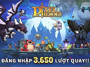 Anh Hùng Pixel tựa game nhập vai nhàn phong cách pixel cổ điển sắp phát hành tại Việt Nam