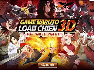 Làng Nhẫn Giả game Naruto loạn chiến 3D sắp ra mắt tại Việt Nam