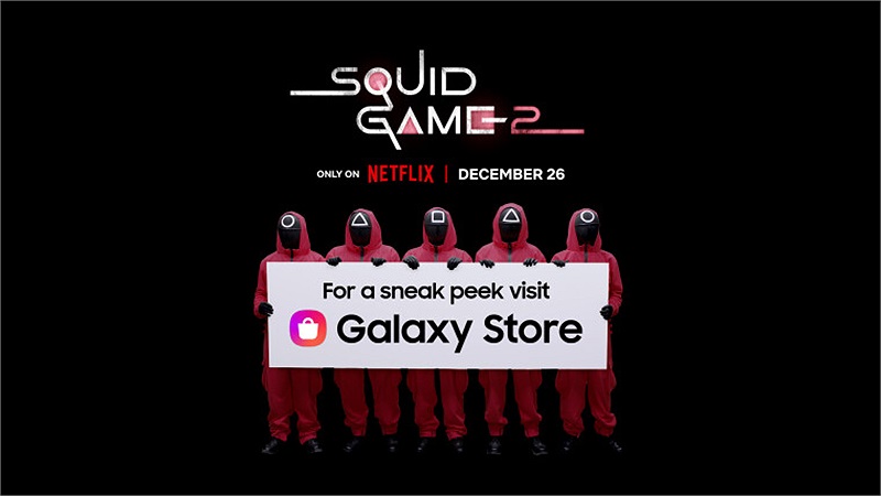 Samsung Galaxy mang đến bất ngờ lớn cho fan Squid Game mùa 2